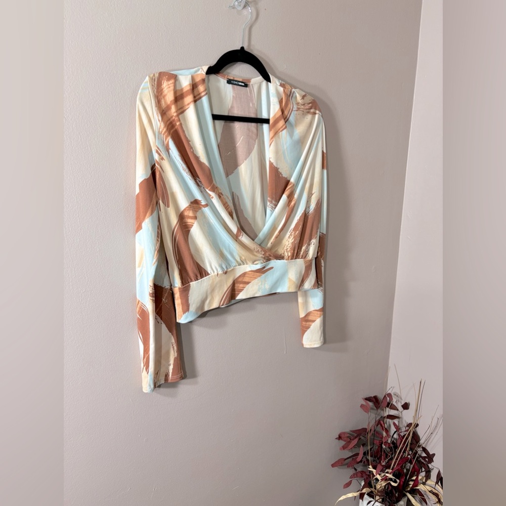 Deep V Neck Top